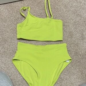 Old Navy Lime Green Bikini Set